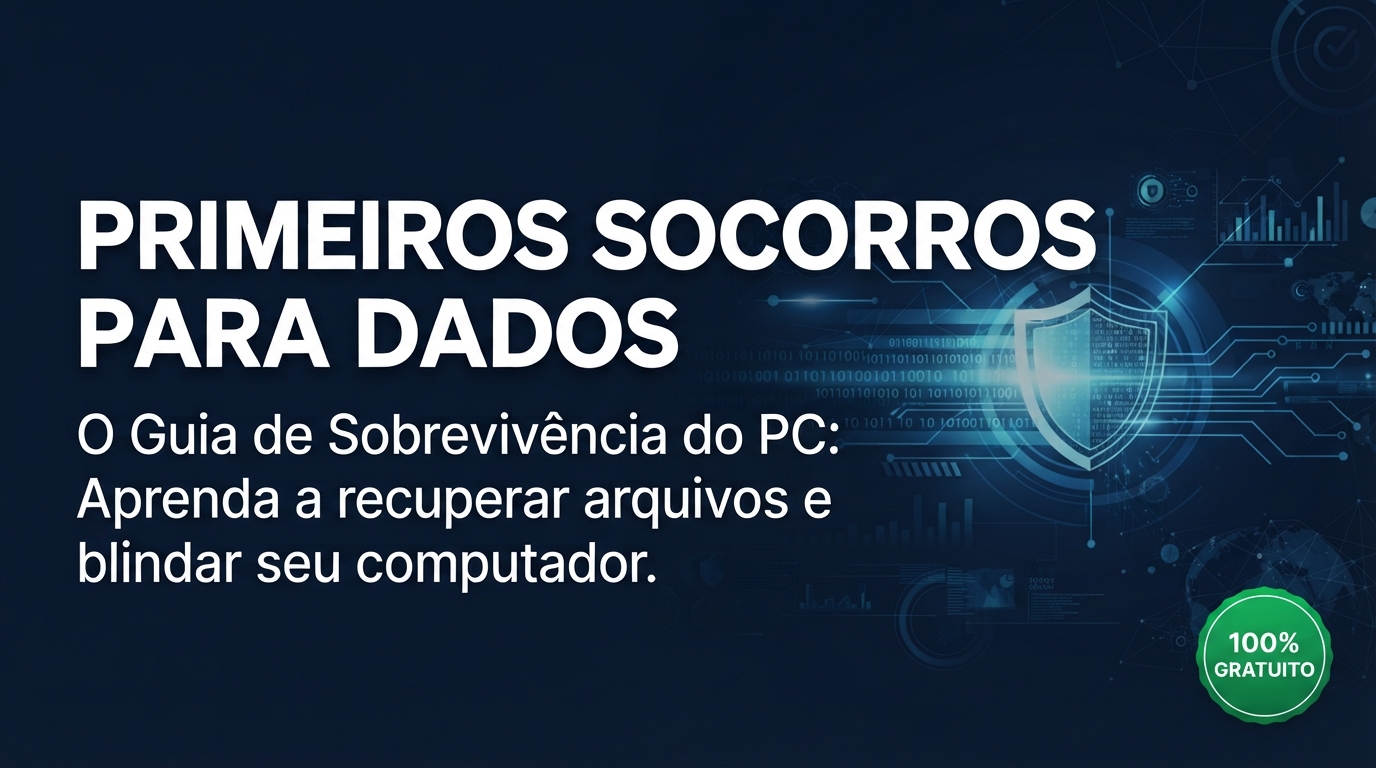 Primeiros Socorros para Dados: O Guia de Sobrevivência do PC